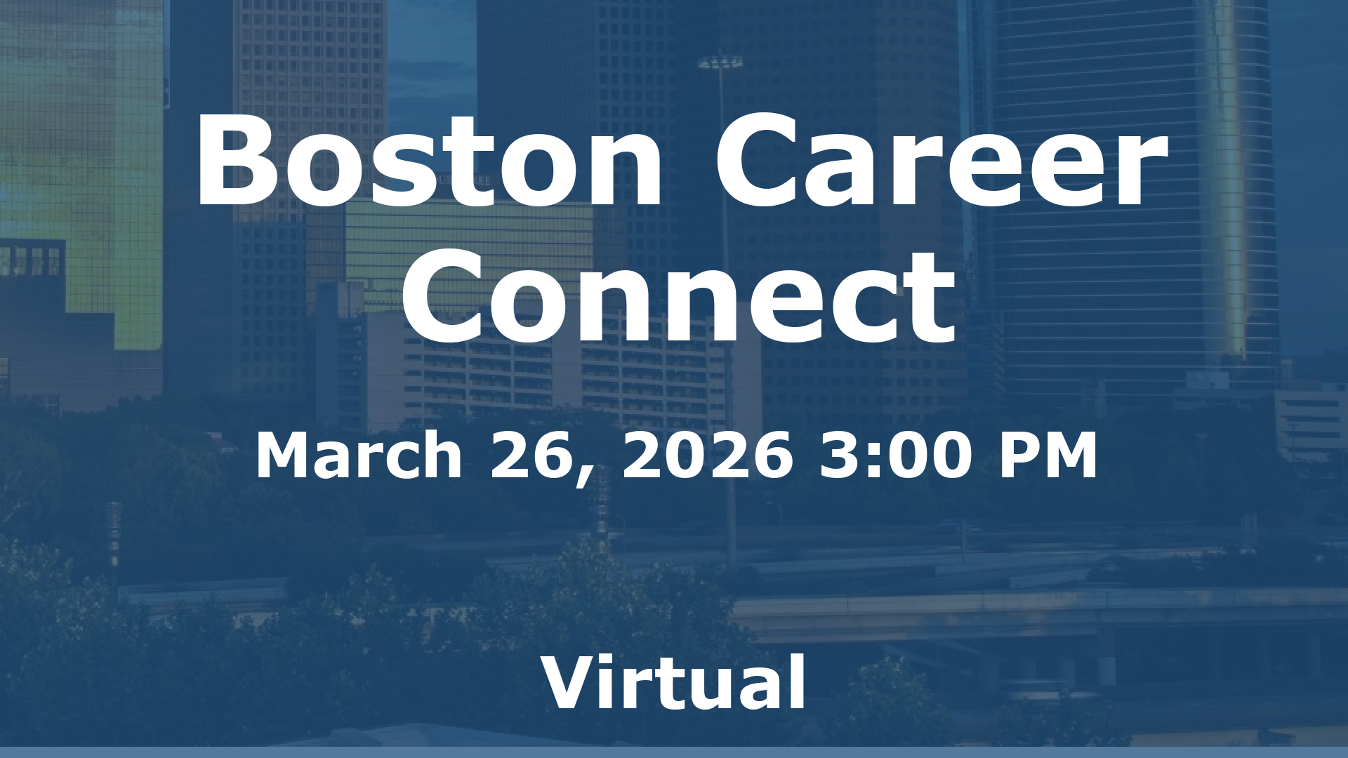 Boston Career Connect event image
